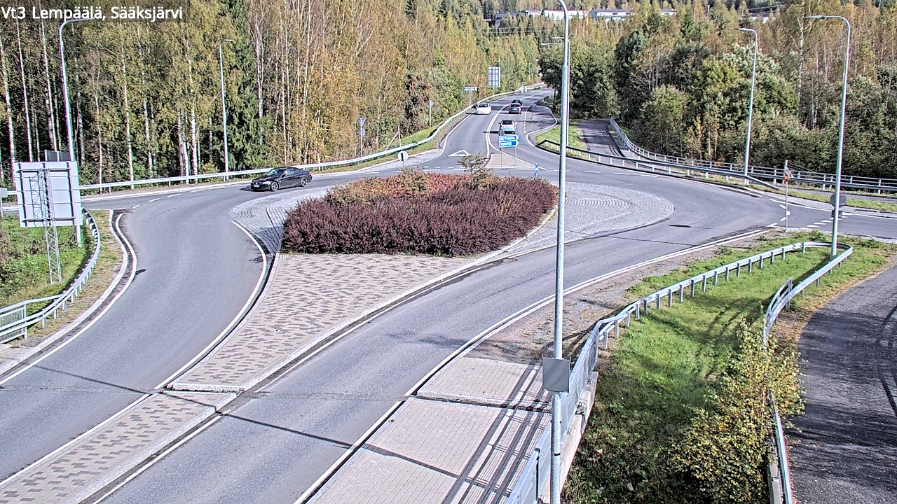Kelikamerat Kuva Tie 3 Lempäälä, Sääksjärvi, Lempäälä, Pirkanmaa