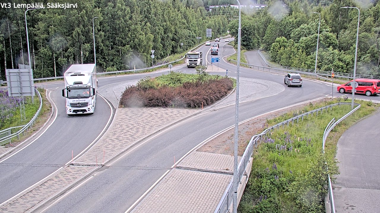 Kelikamerat Kuva Tie 3 Lempäälä, Sääksjärvi, Lempäälä, Pirkanmaa