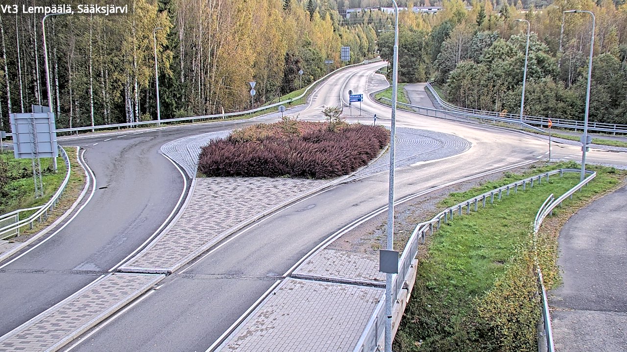 Weather Camera Image Road 3 Lempäälä, Sääksjärvi, Lempäälä, Pirkanmaa