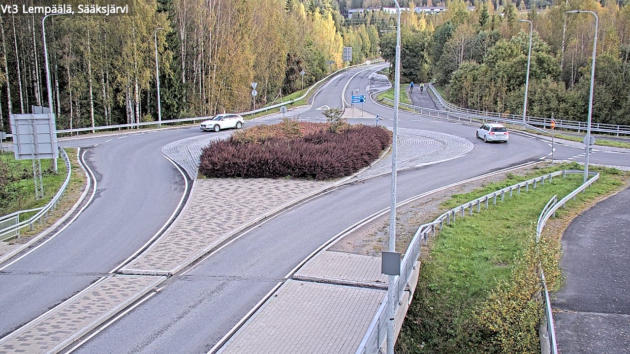 Weather Camera Image Road 3 Lempäälä, Sääksjärvi, Lempäälä, Pirkanmaa