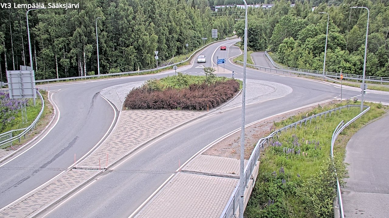 Weather Camera Image Road 3 Lempäälä, Sääksjärvi, Lempäälä, Pirkanmaa