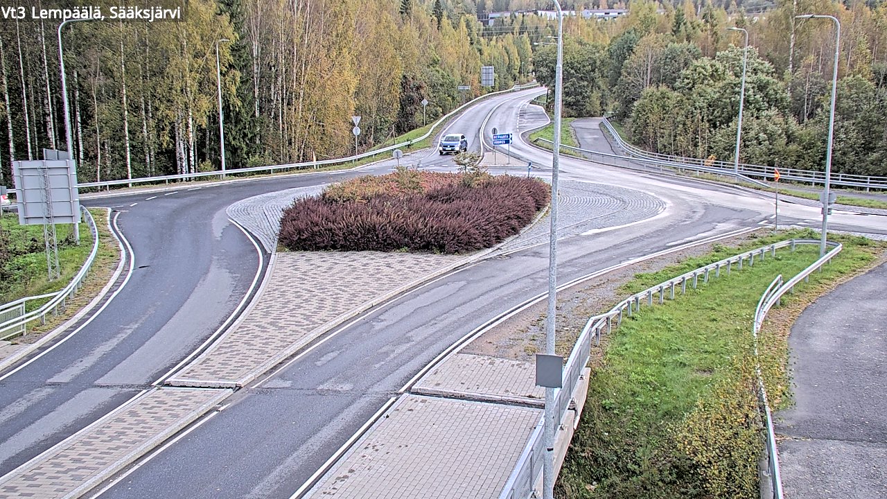 Weather Camera Image Road 3 Lempäälä, Sääksjärvi, Lempäälä, Pirkanmaa