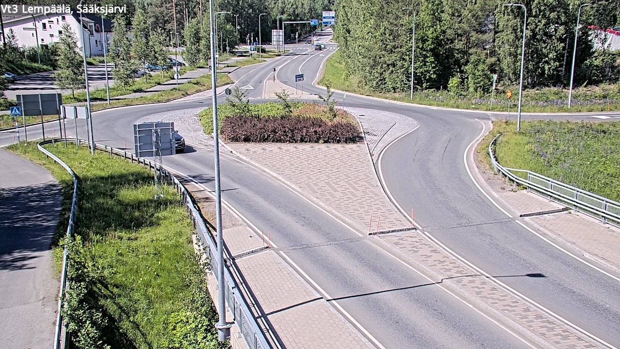 Weather Camera Image Road 3 Lempäälä, Sääksjärvi, Lempäälä, Pirkanmaa