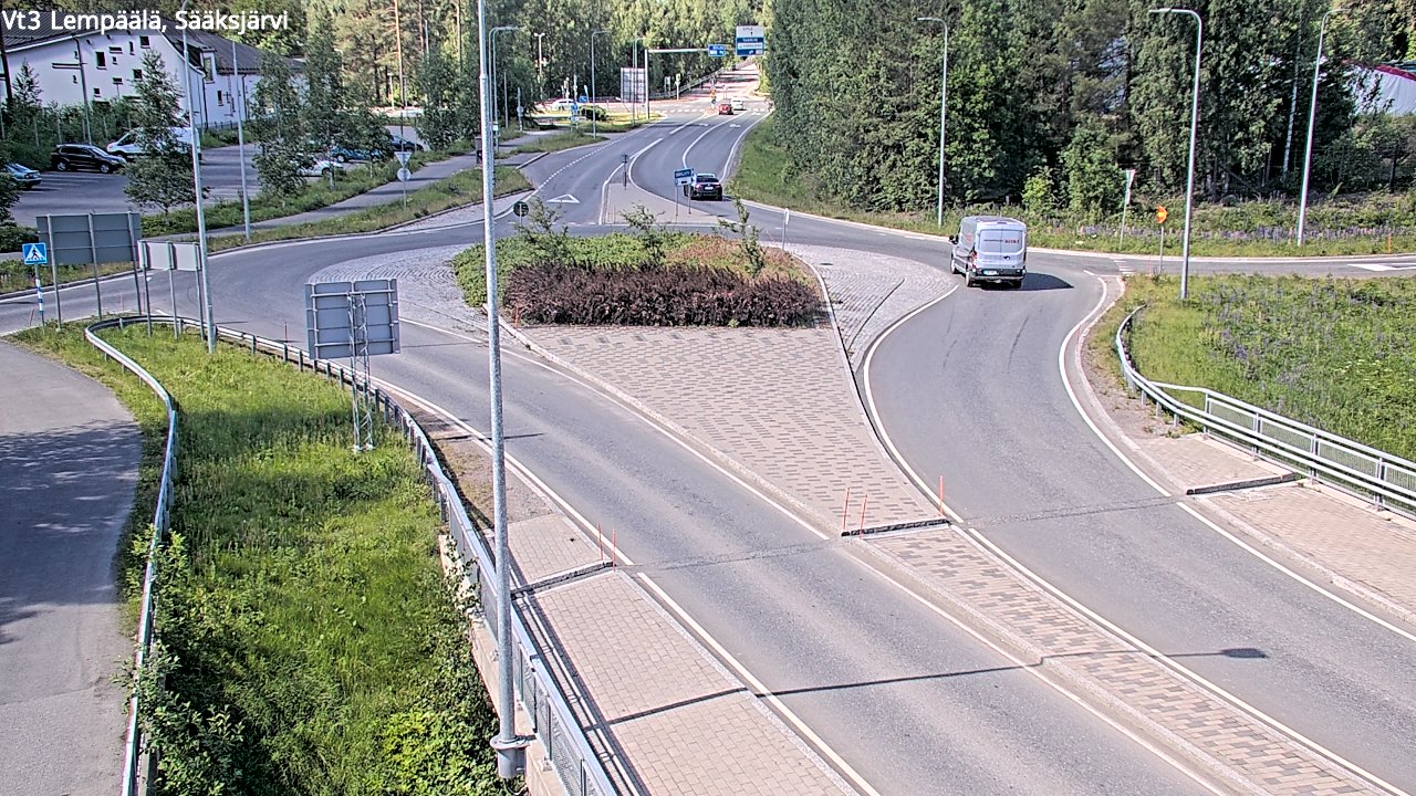 Weather Camera Image Road 3 Lempäälä, Sääksjärvi, Lempäälä, Pirkanmaa
