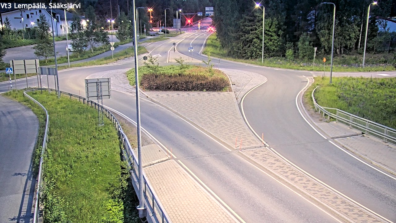 Weather Camera Image Road 3 Lempäälä, Sääksjärvi, Lempäälä, Pirkanmaa