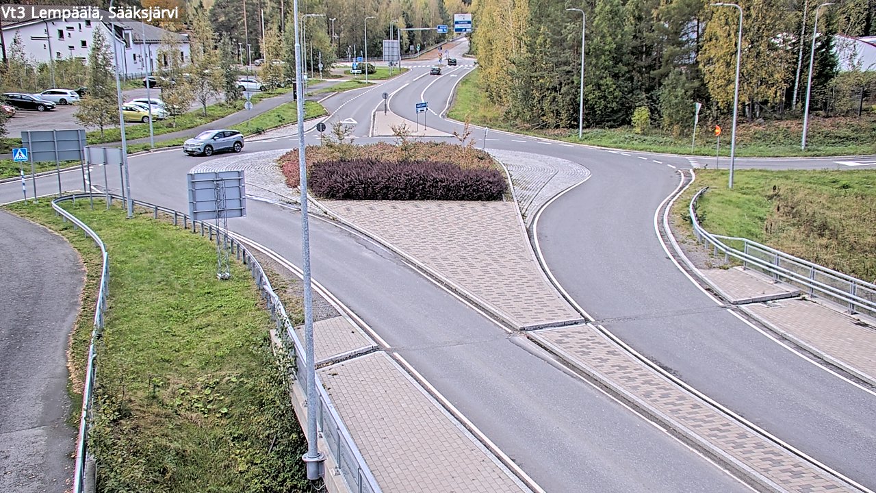 Weather Camera Image Road 3 Lempäälä, Sääksjärvi, Lempäälä, Pirkanmaa