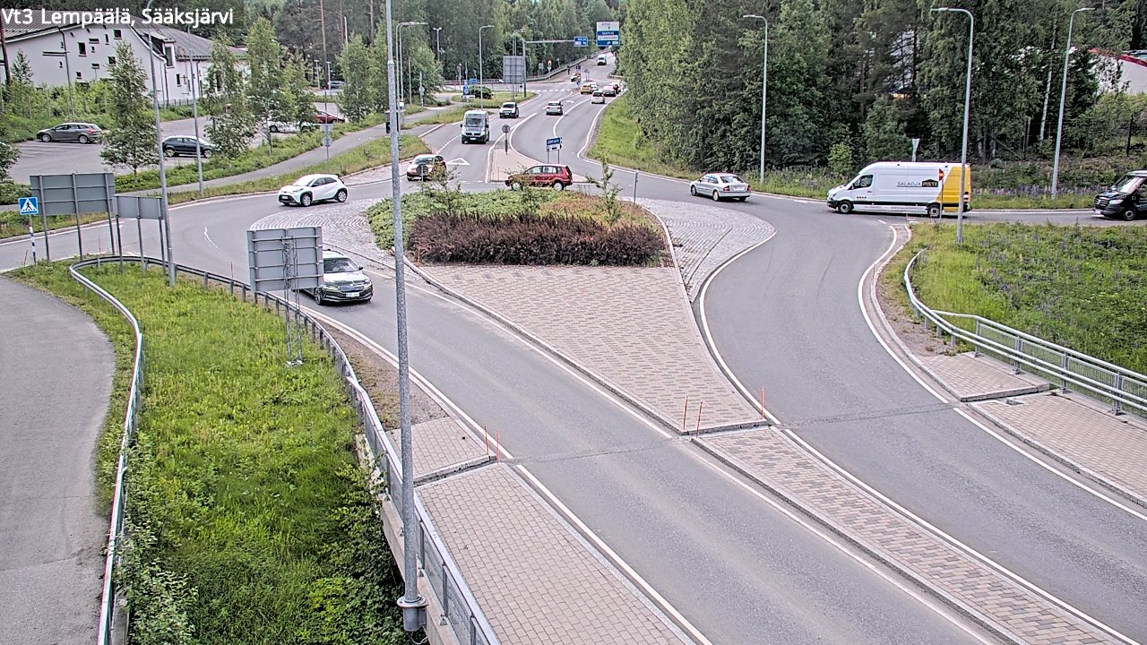 Weather Camera Image Road 3 Lempäälä, Sääksjärvi, Lempäälä, Pirkanmaa