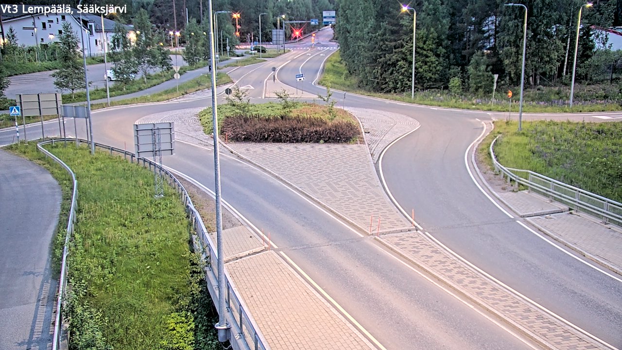 Weather Camera Image Road 3 Lempäälä, Sääksjärvi, Lempäälä, Pirkanmaa