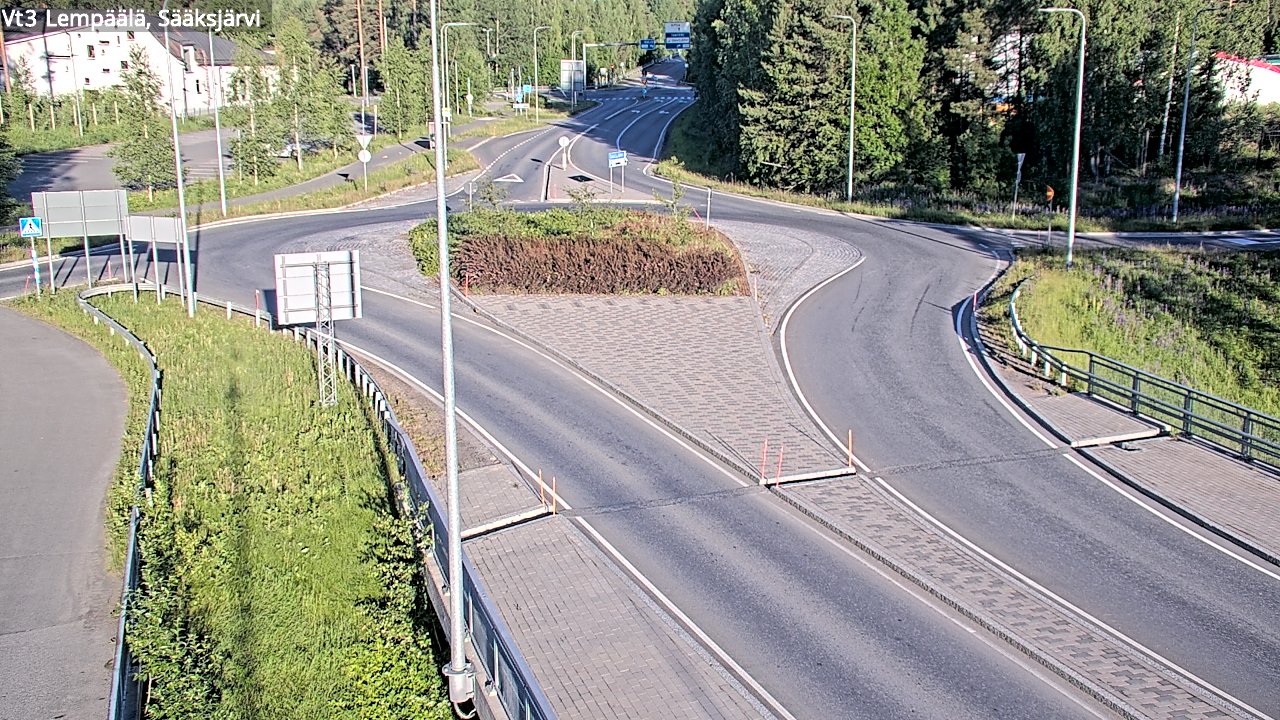 Weather Camera Image Road 3 Lempäälä, Sääksjärvi, Lempäälä, Pirkanmaa