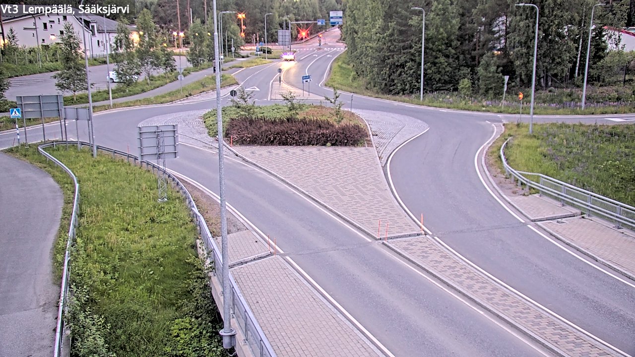 Weather Camera Image Road 3 Lempäälä, Sääksjärvi, Lempäälä, Pirkanmaa