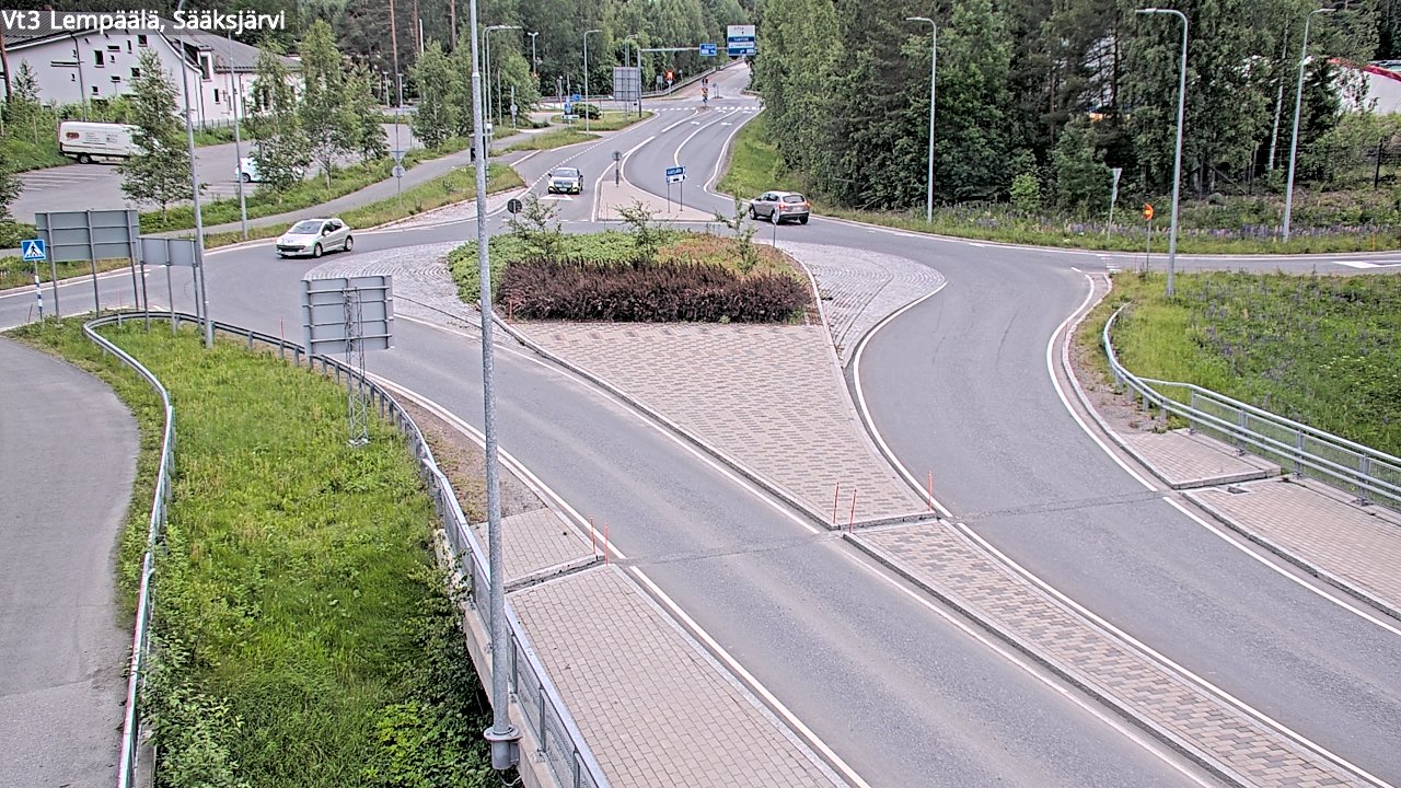 Weather Camera Image Road 3 Lempäälä, Sääksjärvi, Lempäälä, Pirkanmaa