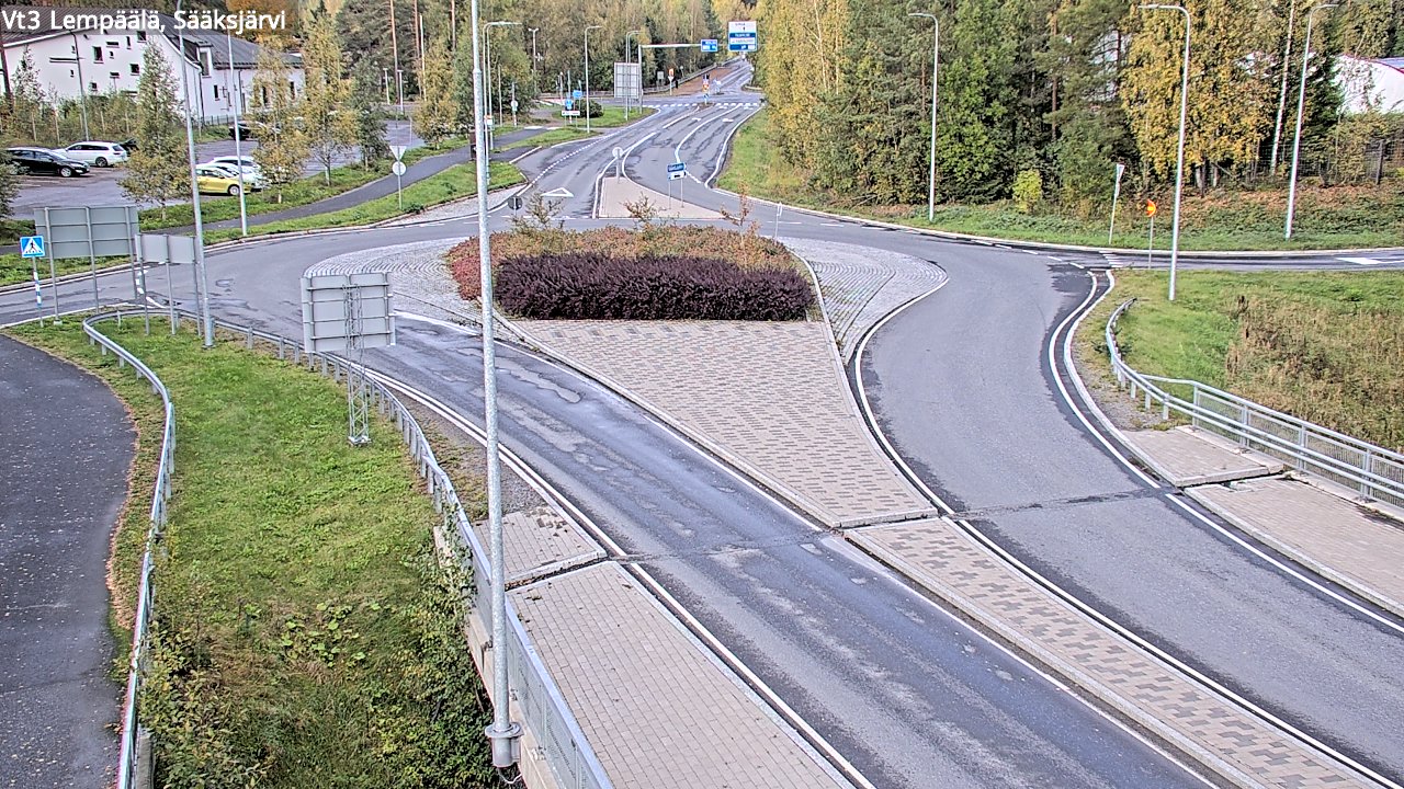 Weather Camera Image Road 3 Lempäälä, Sääksjärvi, Lempäälä, Pirkanmaa
