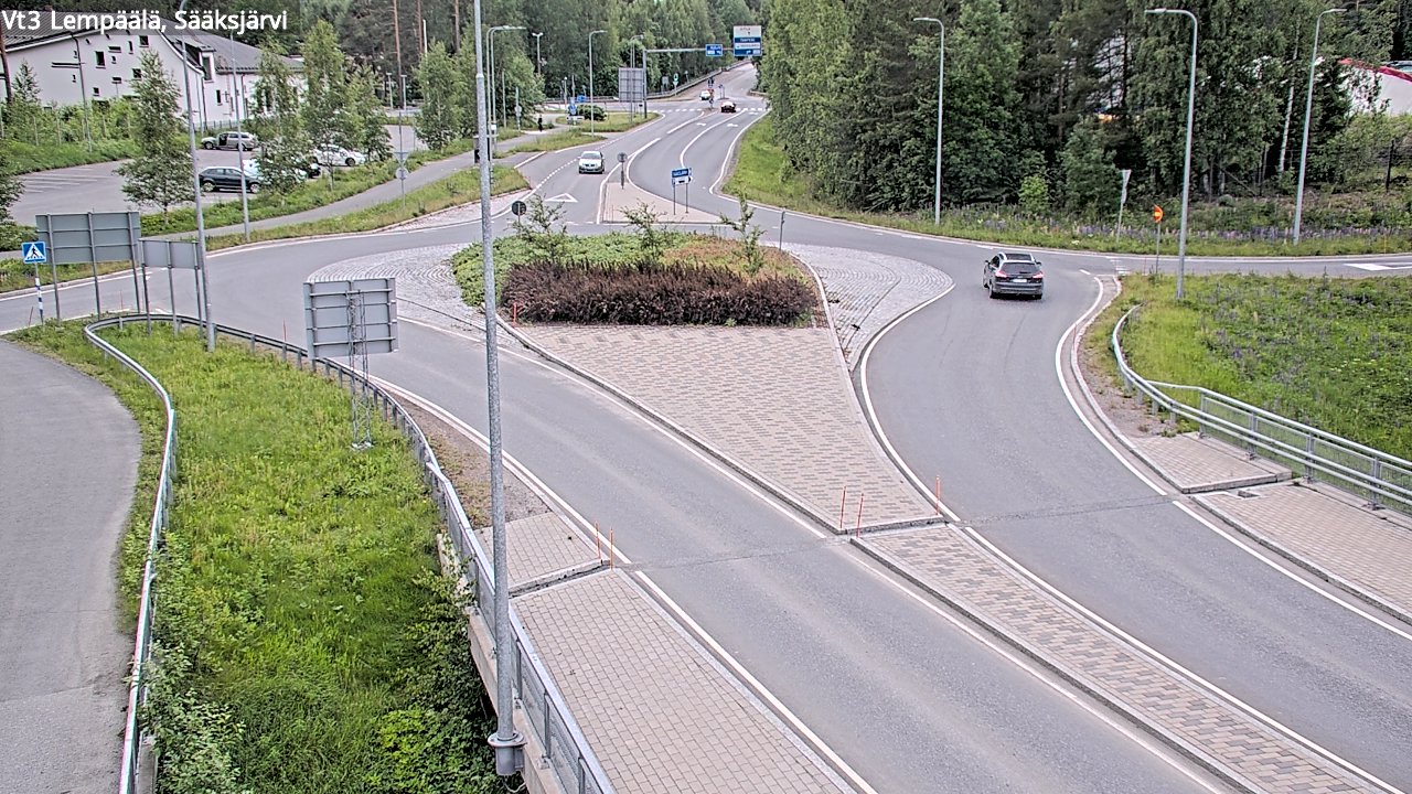 Weather Camera Image Road 3 Lempäälä, Sääksjärvi, Lempäälä, Pirkanmaa