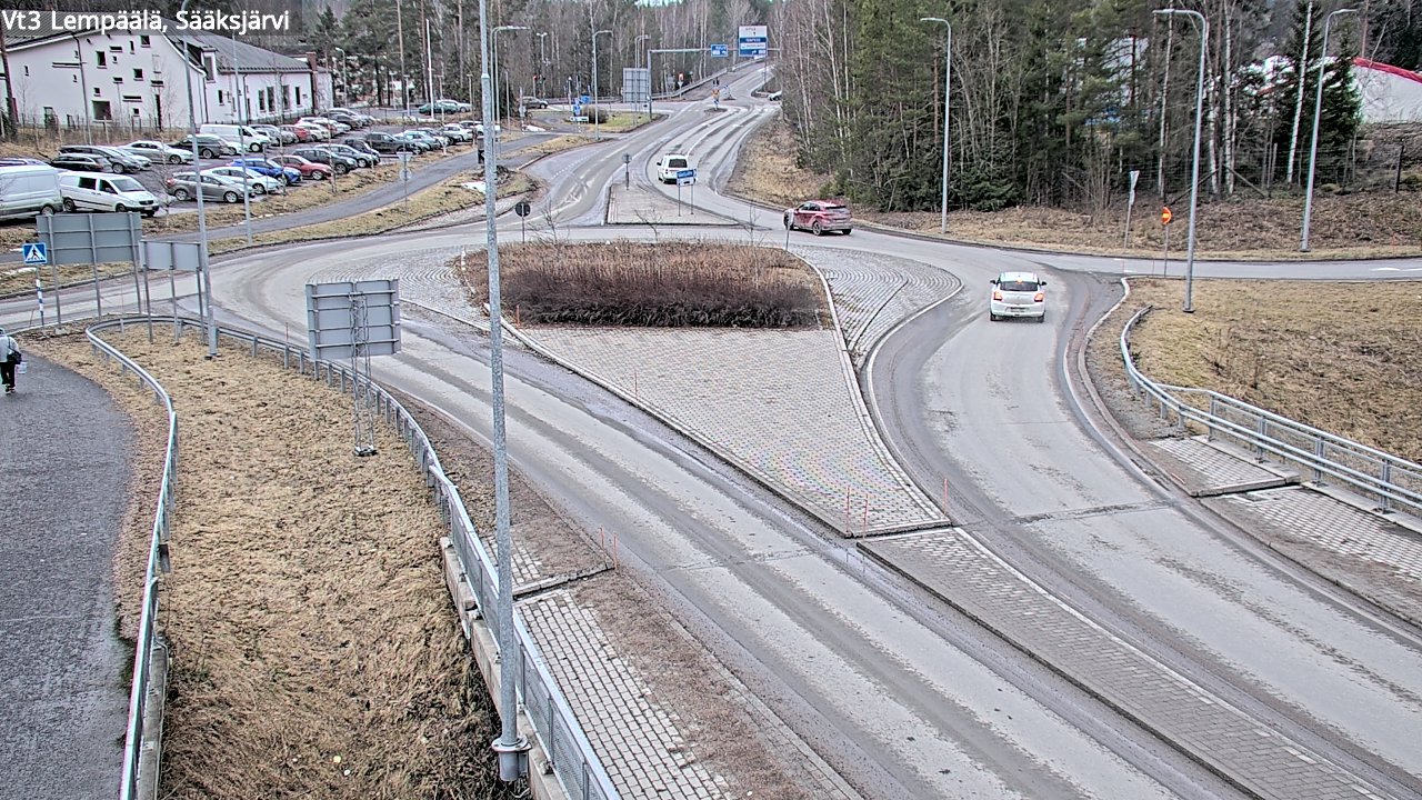 Weather Camera Image Road 3 Lempäälä, Sääksjärvi, Lempäälä, Pirkanmaa