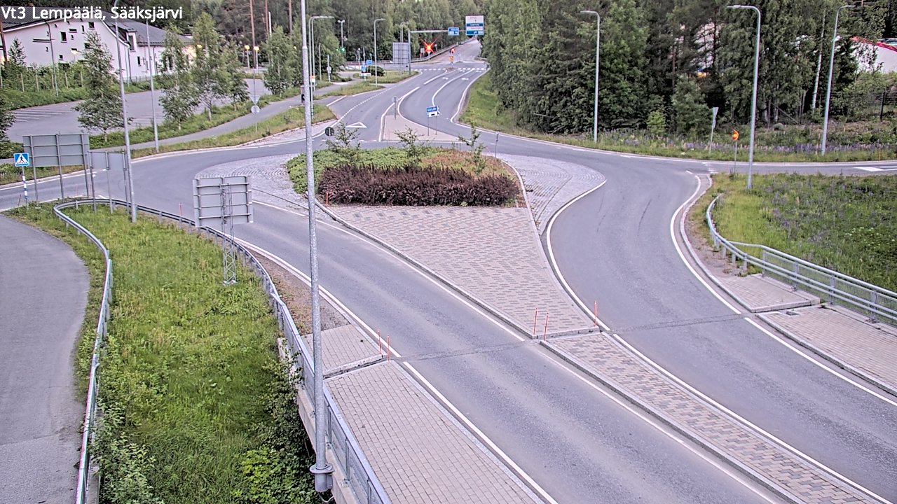 Weather Camera Image Road 3 Lempäälä, Sääksjärvi, Lempäälä, Pirkanmaa