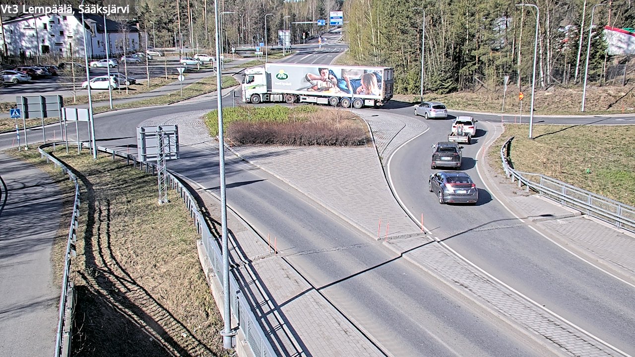 Weather Camera Image Väg 3 Lembois, Sääksjärvi, Lempäälä, Pirkanmaa
