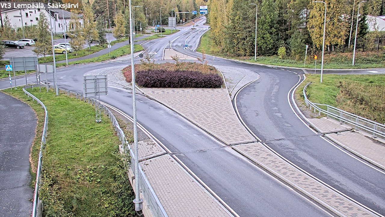 Weather Camera Image Road 3 Lempäälä, Sääksjärvi, Lempäälä, Pirkanmaa