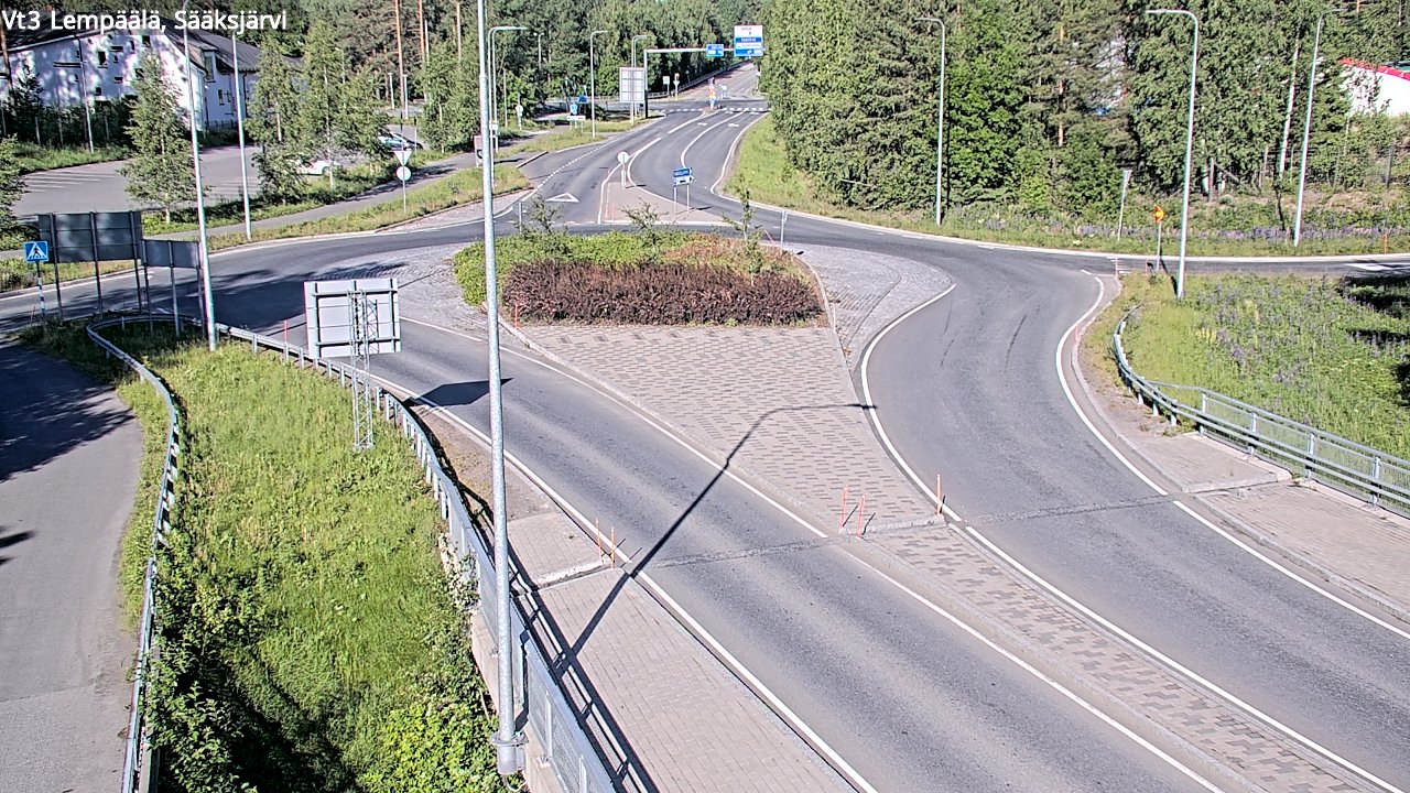 Weather Camera Image Road 3 Lempäälä, Sääksjärvi, Lempäälä, Pirkanmaa