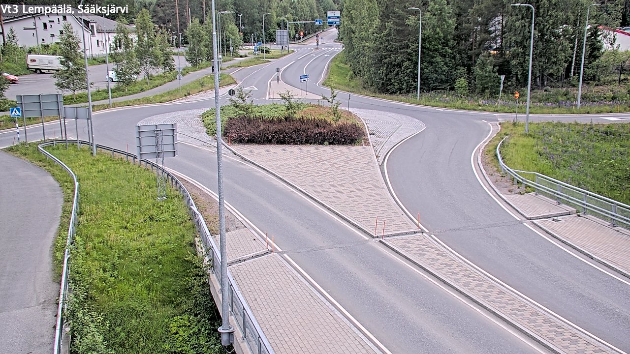 Weather Camera Image Road 3 Lempäälä, Sääksjärvi, Lempäälä, Pirkanmaa