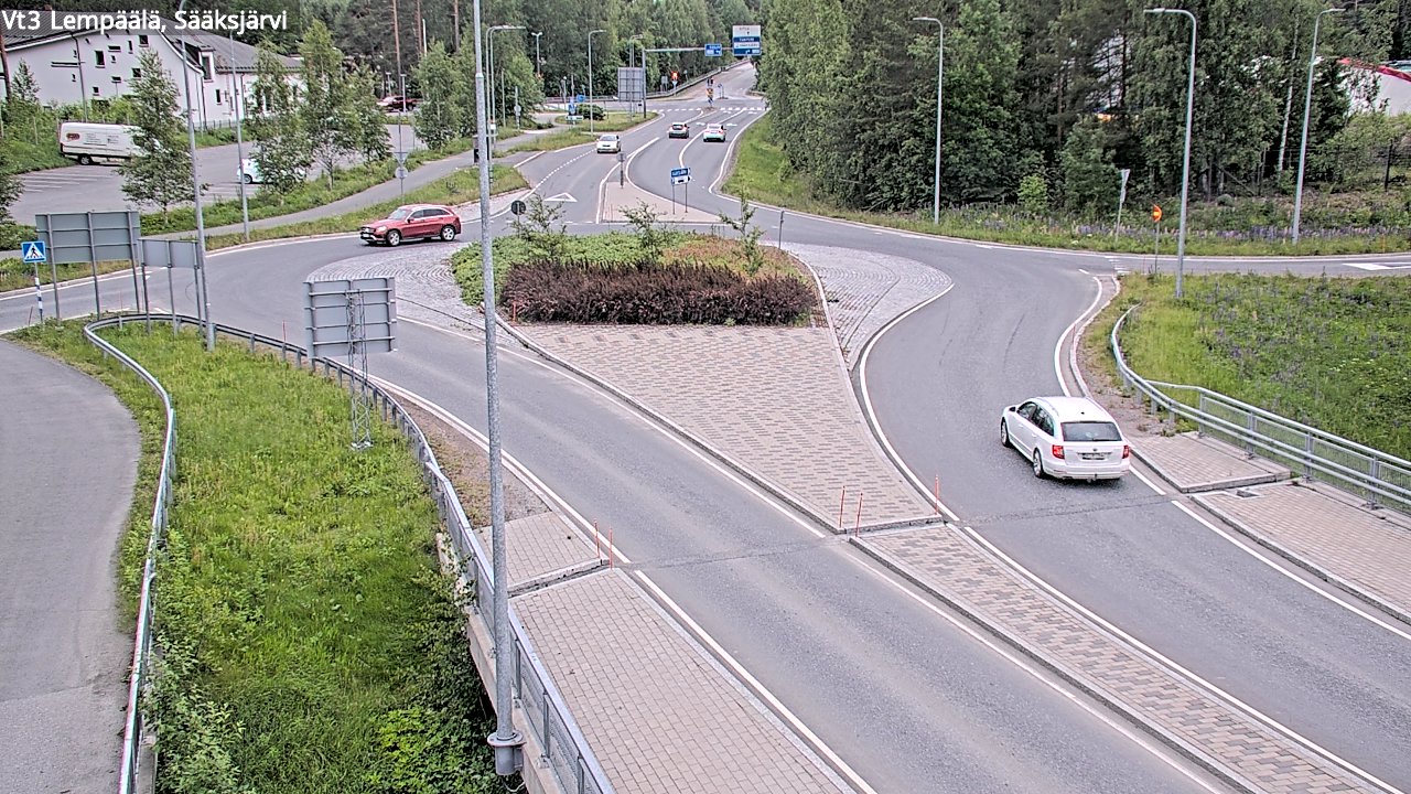 Weather Camera Image Road 3 Lempäälä, Sääksjärvi, Lempäälä, Pirkanmaa