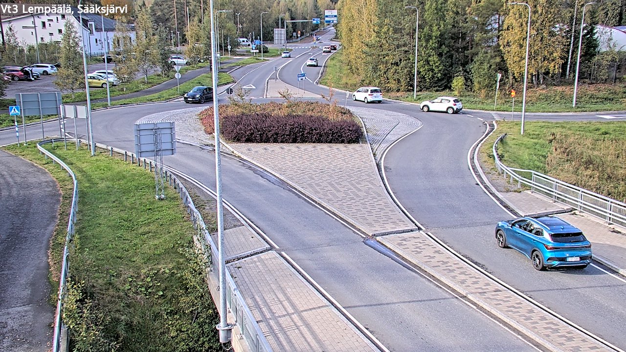 Weather Camera Image Road 3 Lempäälä, Sääksjärvi, Lempäälä, Pirkanmaa
