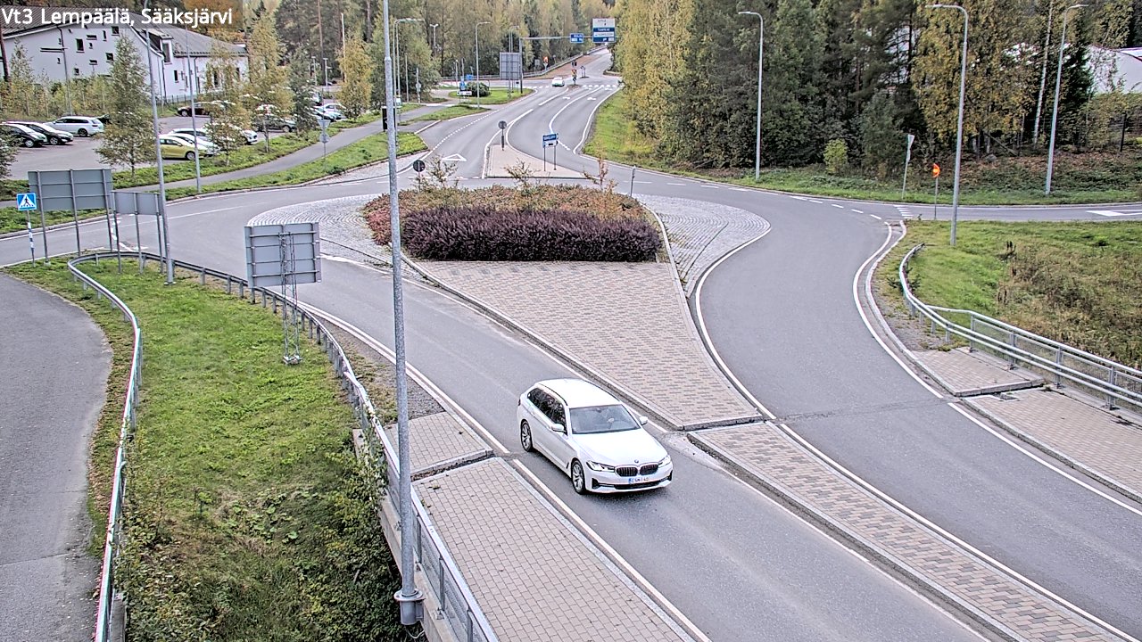 Kelikamerat Kuva Tie 3 Lempäälä, Sääksjärvi, Lempäälä, Pirkanmaa
