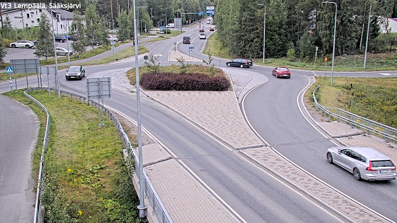 Weather Camera Image Road 3 Lempäälä, Sääksjärvi, Lempäälä, Pirkanmaa