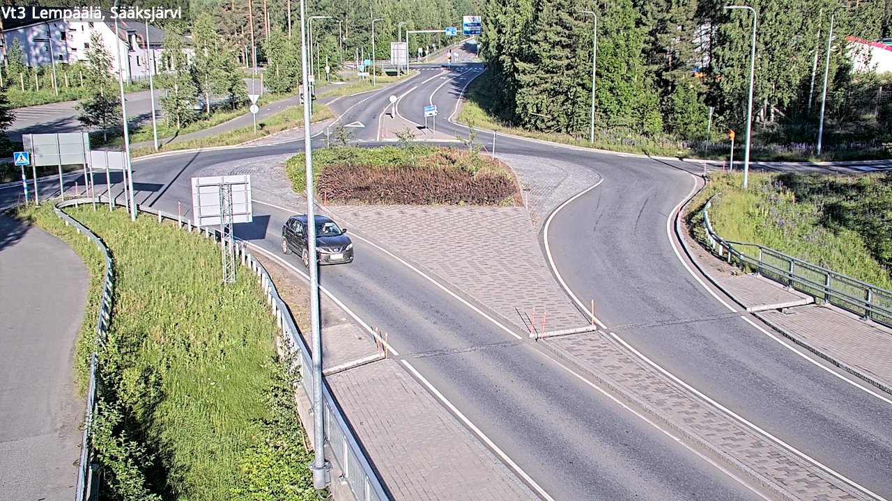 Weather Camera Image Road 3 Lempäälä, Sääksjärvi, Lempäälä, Pirkanmaa