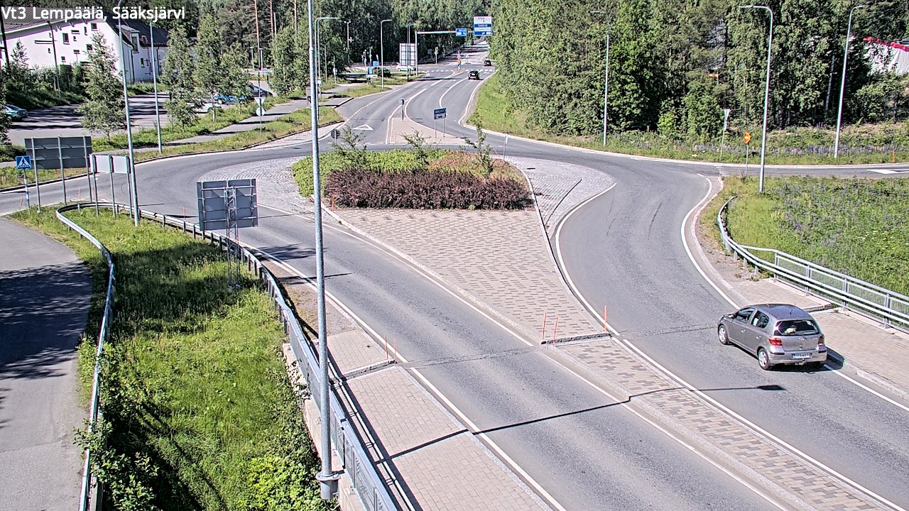 Weather Camera Image Road 3 Lempäälä, Sääksjärvi, Lempäälä, Pirkanmaa