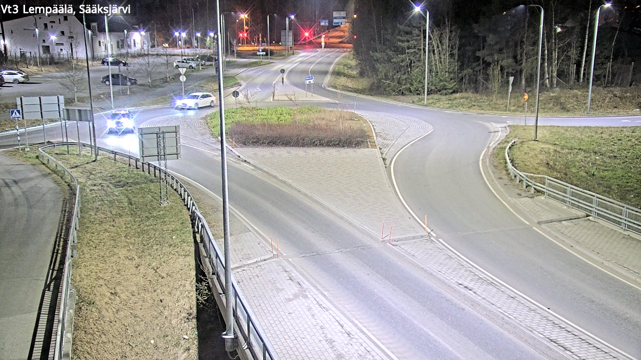 Weather Camera Image Road 3 Lempäälä, Sääksjärvi, Lempäälä, Pirkanmaa