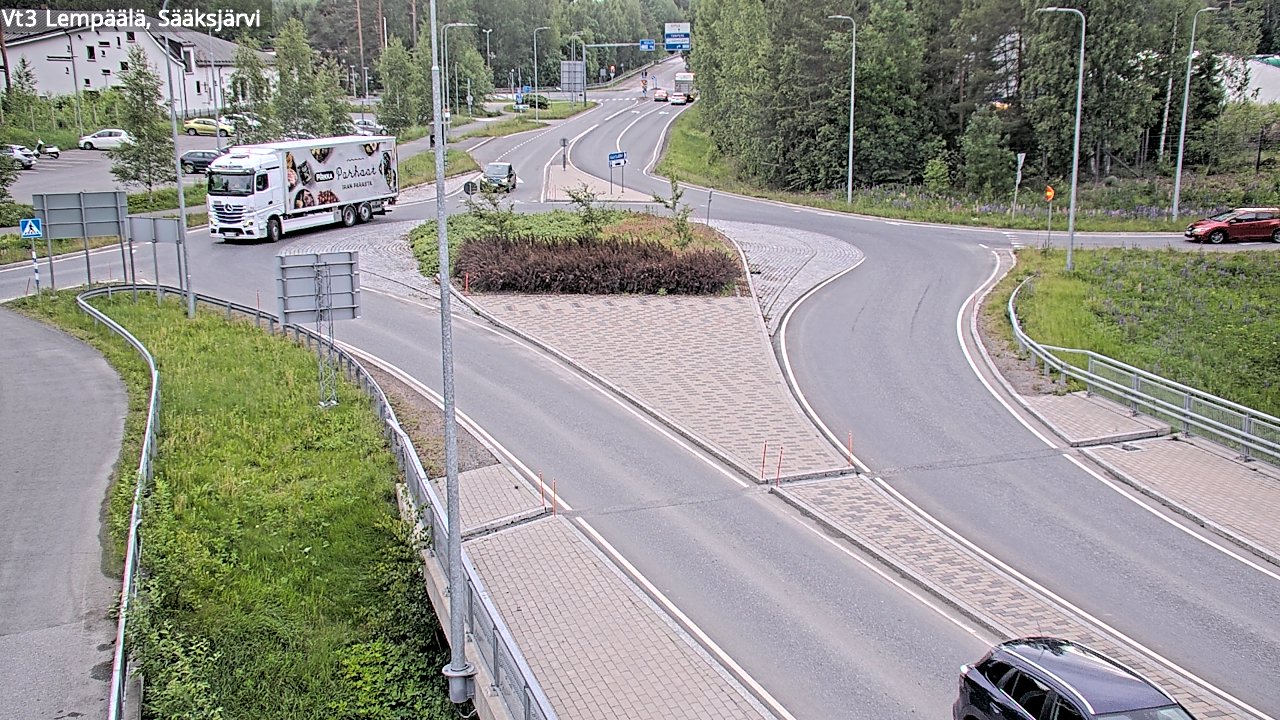 Kelikamerat Kuva Tie 3 Lempäälä, Sääksjärvi, Lempäälä, Pirkanmaa