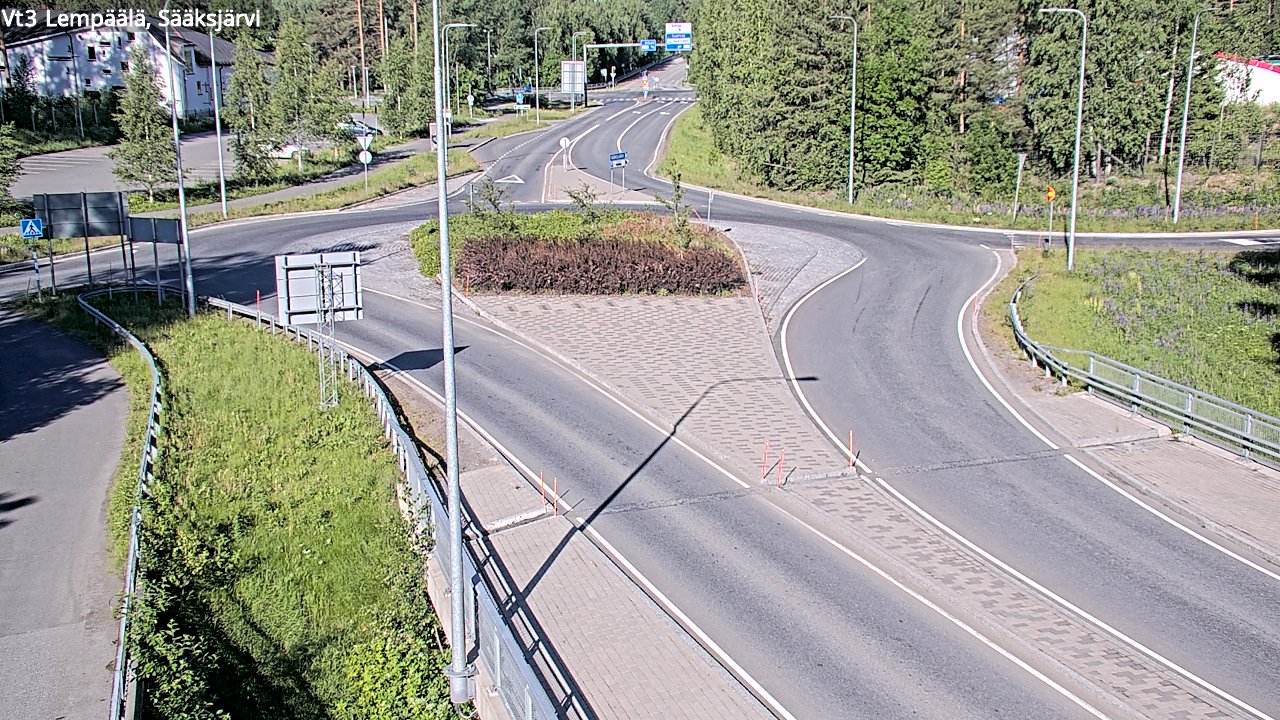 Weather Camera Image Road 3 Lempäälä, Sääksjärvi, Lempäälä, Pirkanmaa