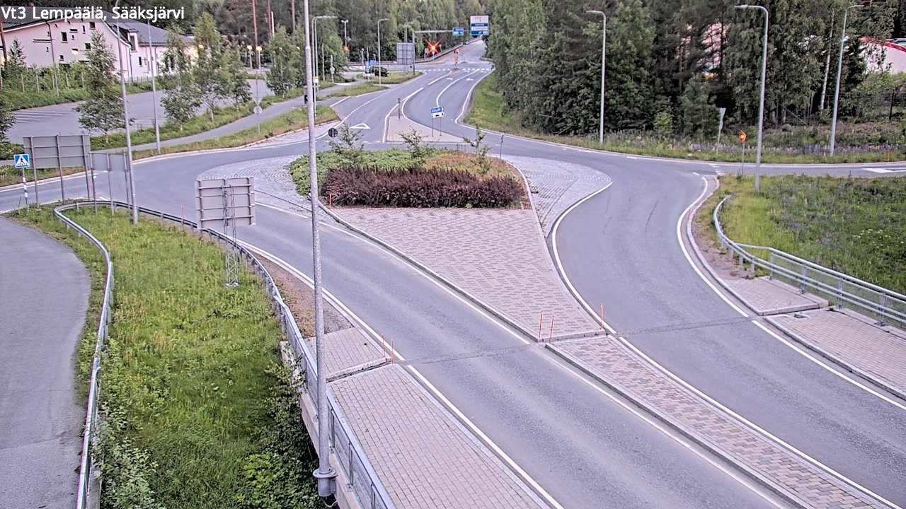 Weather Camera Image Road 3 Lempäälä, Sääksjärvi, Lempäälä, Pirkanmaa