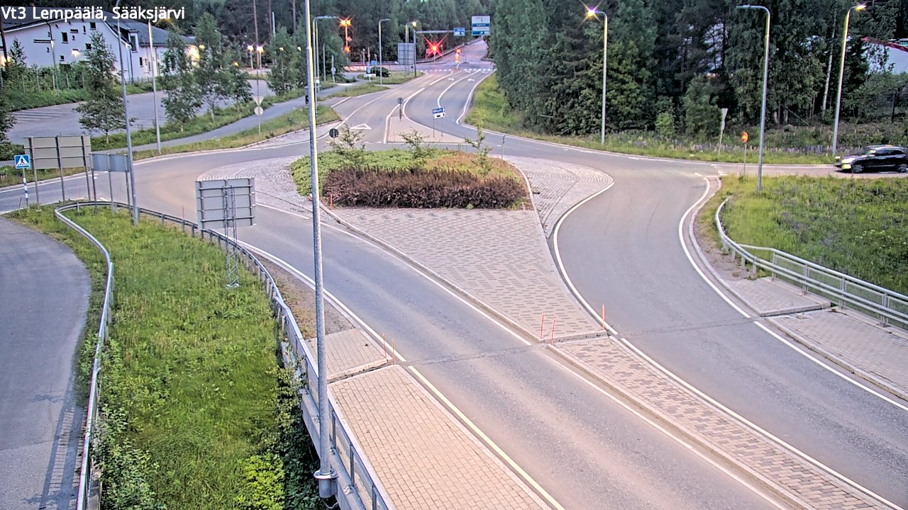Weather Camera Image Road 3 Lempäälä, Sääksjärvi, Lempäälä, Pirkanmaa