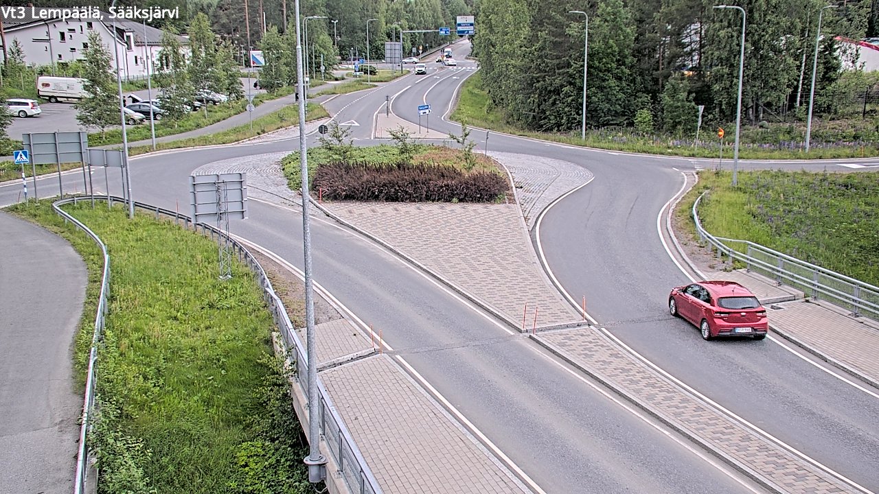 Weather Camera Image Road 3 Lempäälä, Sääksjärvi, Lempäälä, Pirkanmaa