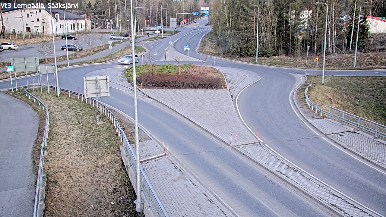Weather Camera Image Road 3 Lempäälä, Sääksjärvi, Lempäälä, Pirkanmaa