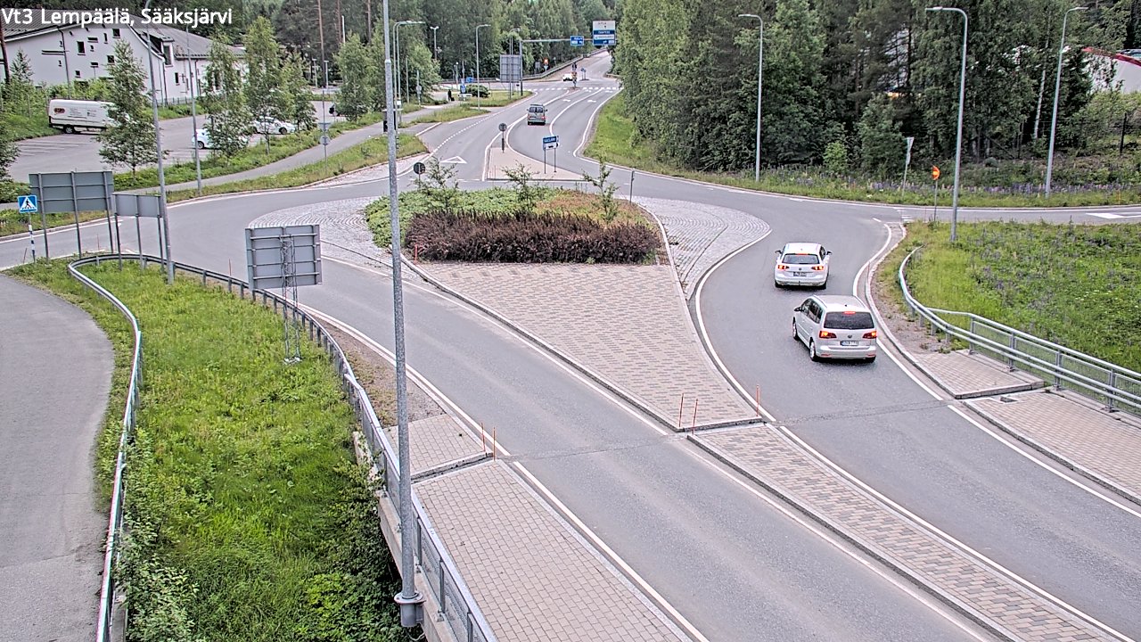 Weather Camera Image Road 3 Lempäälä, Sääksjärvi, Lempäälä, Pirkanmaa