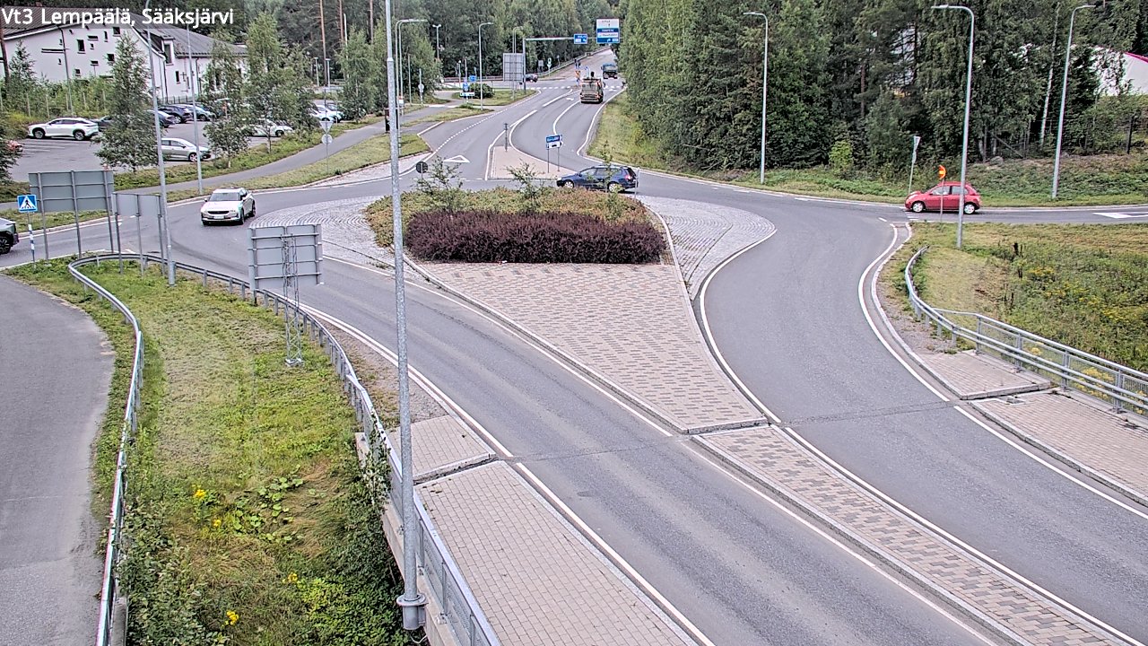 Weather Camera Image Road 3 Lempäälä, Sääksjärvi, Lempäälä, Pirkanmaa