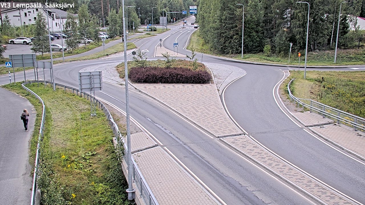Weather Camera Image Road 3 Lempäälä, Sääksjärvi, Lempäälä, Pirkanmaa