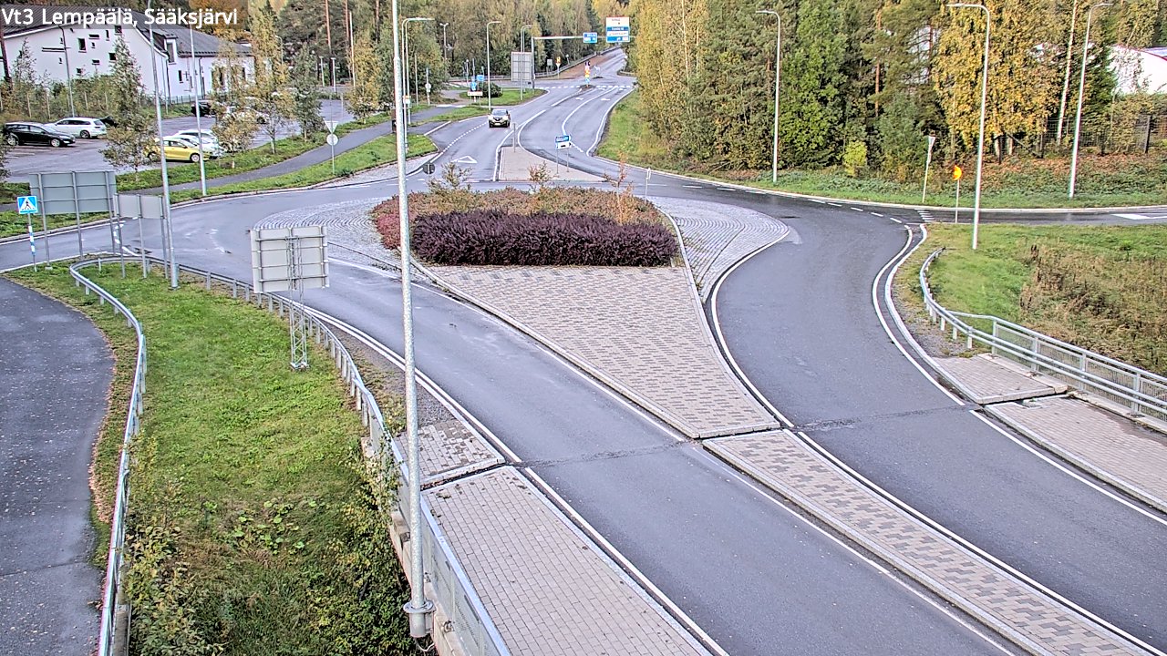 Weather Camera Image Road 3 Lempäälä, Sääksjärvi, Lempäälä, Pirkanmaa