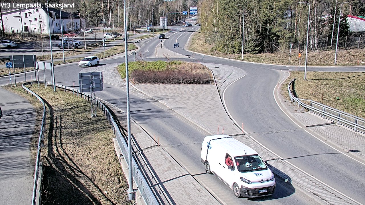 Kelikamerat Kuva Tie 3 Lempäälä, Sääksjärvi, Lempäälä, Pirkanmaa