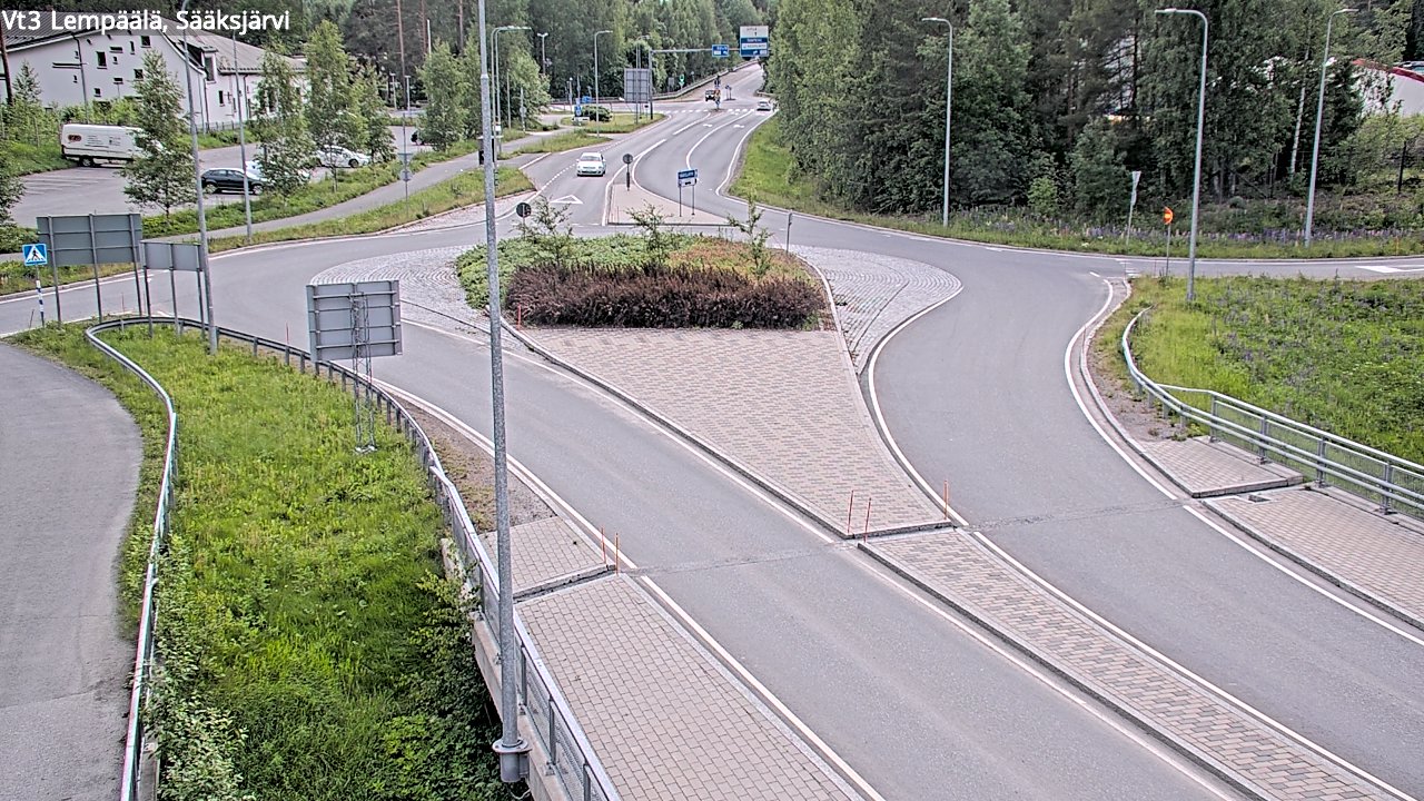 Weather Camera Image Road 3 Lempäälä, Sääksjärvi, Lempäälä, Pirkanmaa