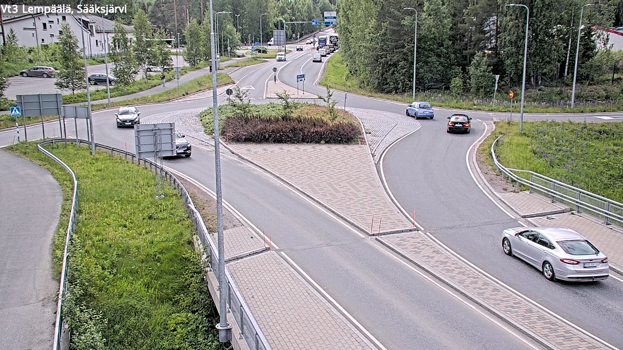 Weather Camera Image Road 3 Lempäälä, Sääksjärvi, Lempäälä, Pirkanmaa