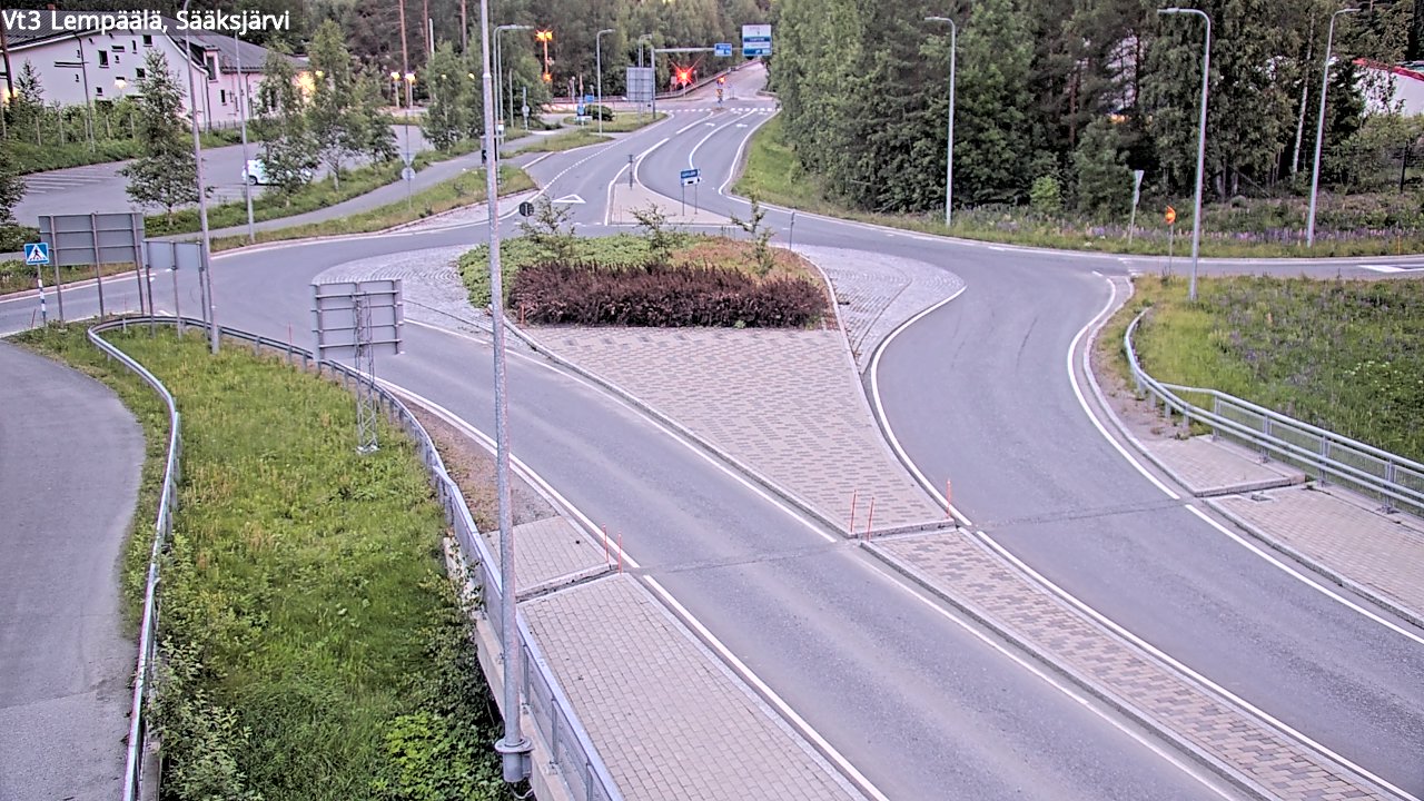 Weather Camera Image Road 3 Lempäälä, Sääksjärvi, Lempäälä, Pirkanmaa