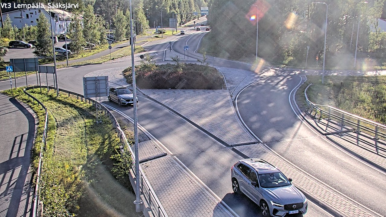 Kelikamerat Kuva Tie 3 Lempäälä, Sääksjärvi, Lempäälä, Pirkanmaa