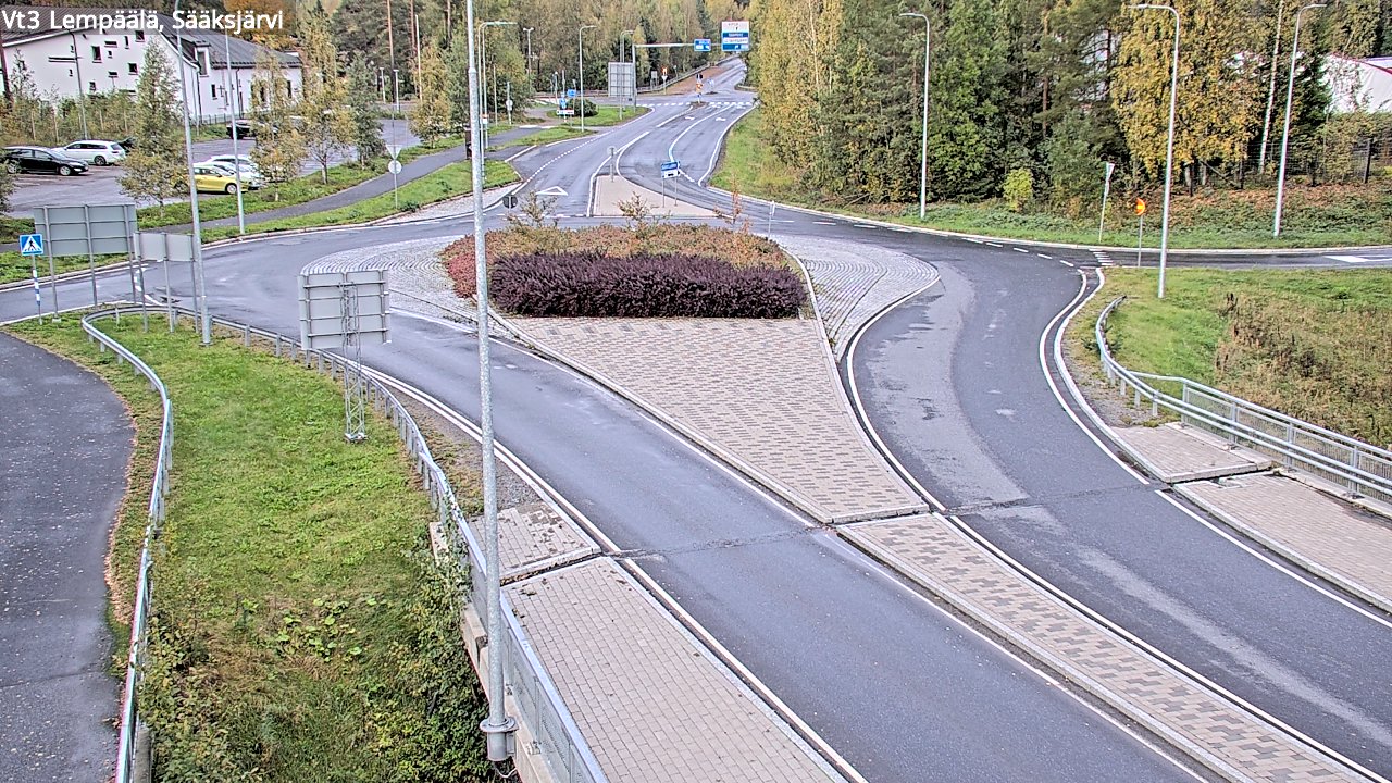 Weather Camera Image Road 3 Lempäälä, Sääksjärvi, Lempäälä, Pirkanmaa