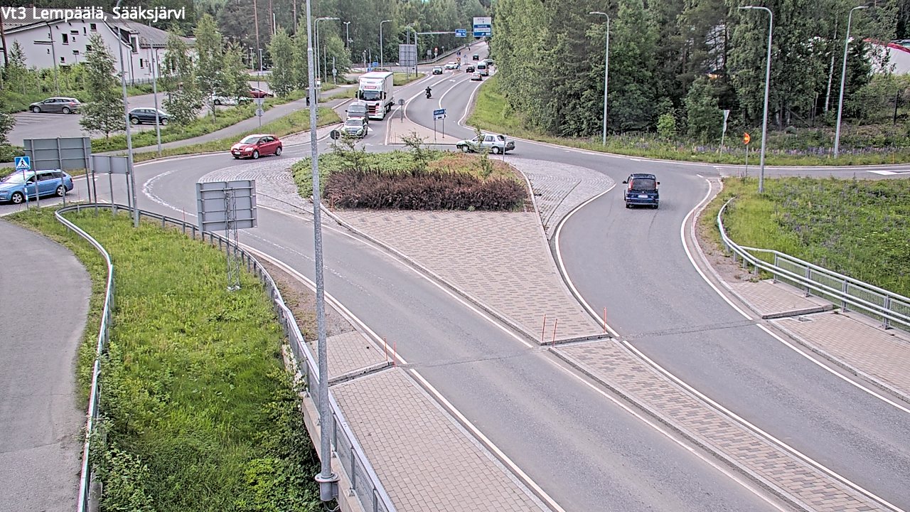 Weather Camera Image Road 3 Lempäälä, Sääksjärvi, Lempäälä, Pirkanmaa
