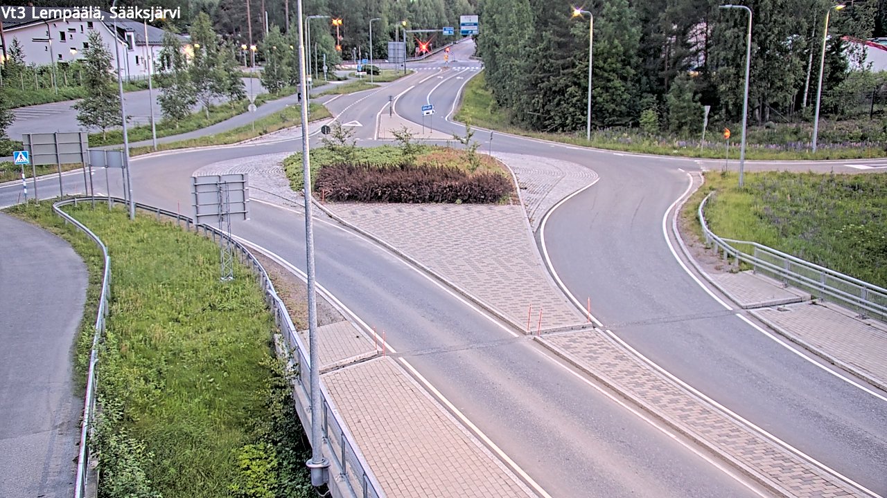 Weather Camera Image Road 3 Lempäälä, Sääksjärvi, Lempäälä, Pirkanmaa