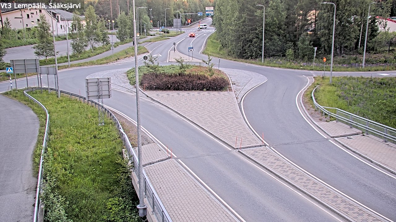 Weather Camera Image Road 3 Lempäälä, Sääksjärvi, Lempäälä, Pirkanmaa