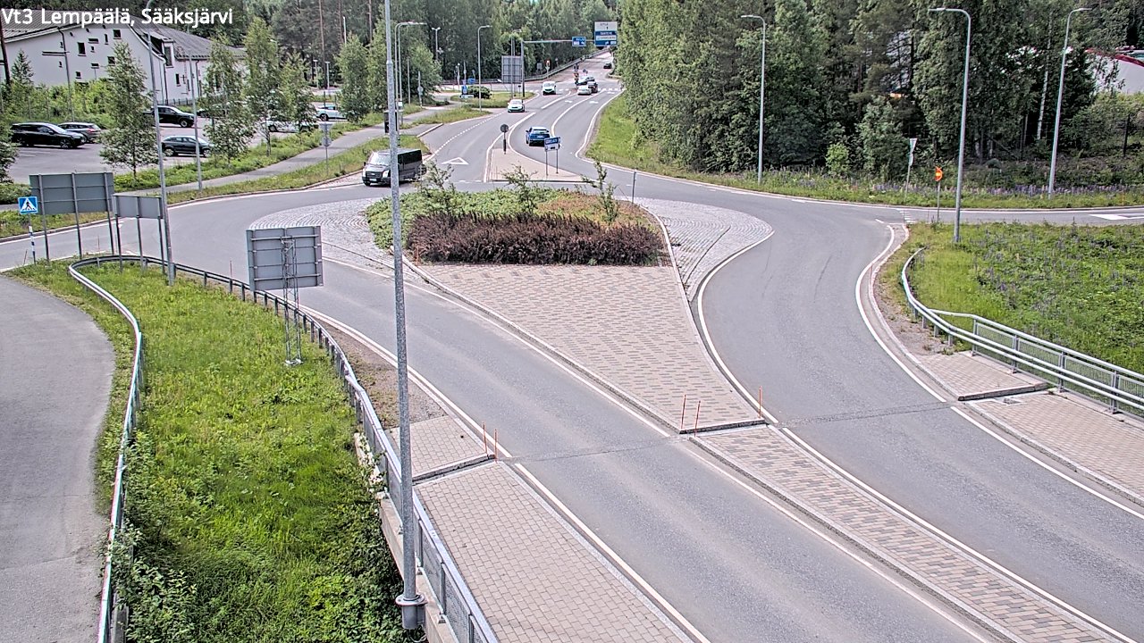 Weather Camera Image Road 3 Lempäälä, Sääksjärvi, Lempäälä, Pirkanmaa